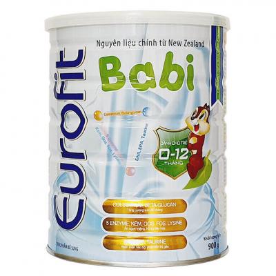 Sữa Eurofit Babi 900g (trẻ từ 0-12 tháng)