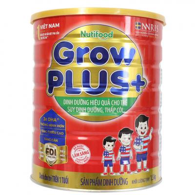 Sữa Grow Plus+ Đỏ FDI 1,5kg của Nutifood (1 tuổi trở lên)
