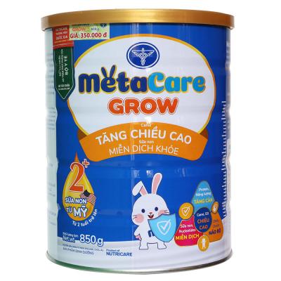 Sữa Meta Care Grow 2+ 850g (từ 2 tuổi trở lên)