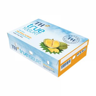 THÙNG SỮA CHUA SẦU RIÊNG TỰ NHIÊN 100 G X 48 HỘP