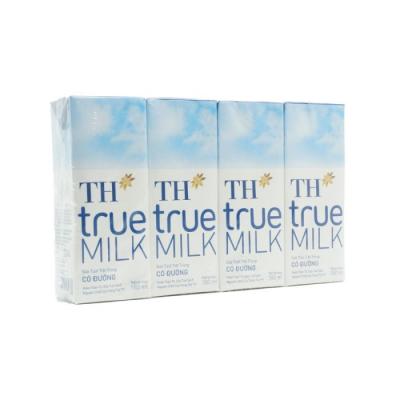 THÙNG SỮA TƯƠI TIỆT TRÙNG CÓ ĐƯỜNG 180 ML X 48 HỘP